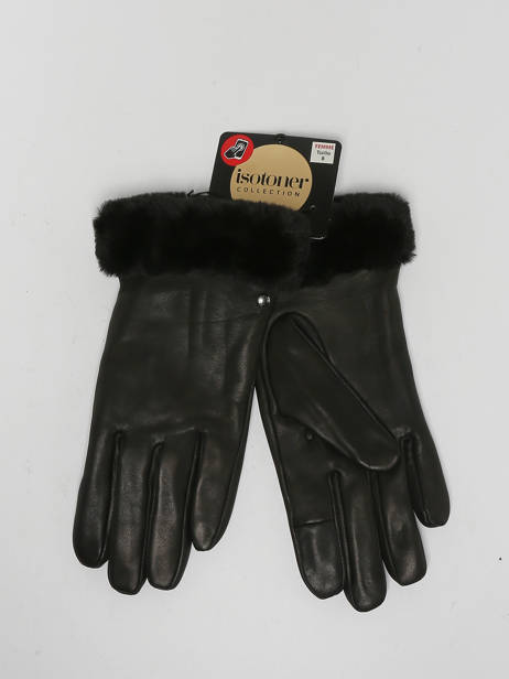 Handschoenen Isotoner Zwart women gloves 85312